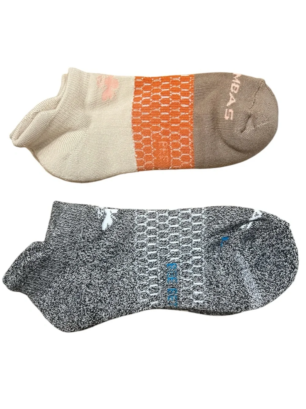 Set of 2 Women’s Week of Bombas Ankle Socks M Comfort Cotton Blend Casual